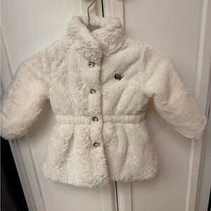 Juicy Couture White Kids Puffer Jacket